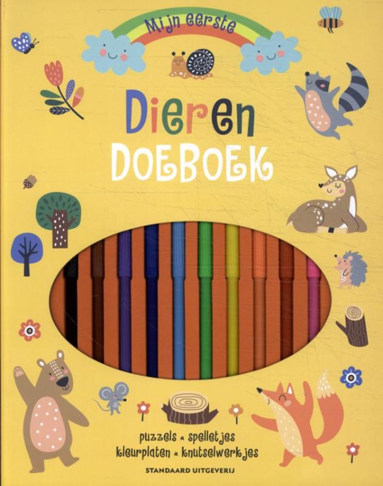 Mi primer libro de actividades con animales. 4+