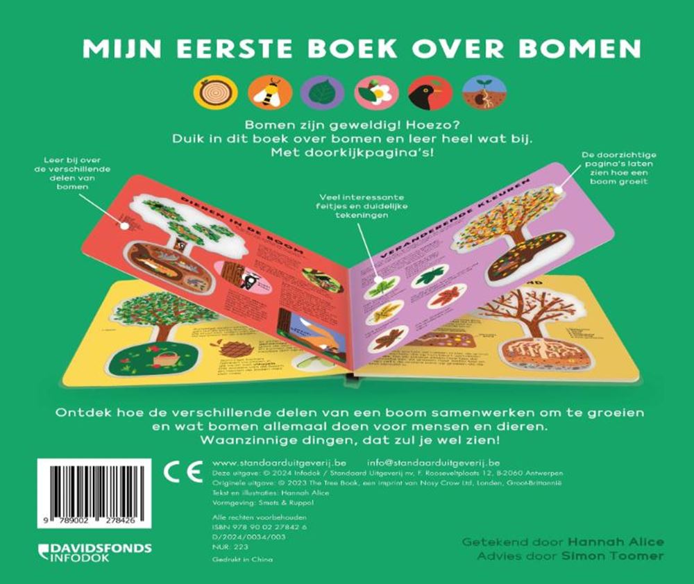 Mi primer libro sobre árboles 5+