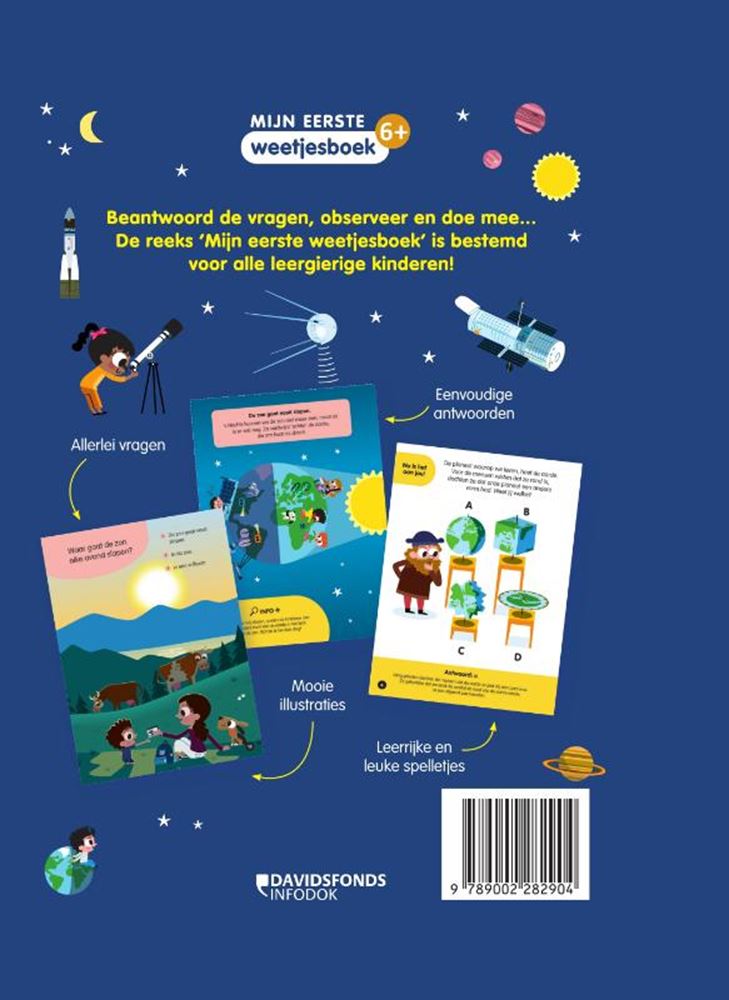 Mi primer libro de datos: espacio 6+