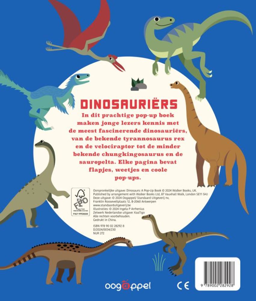 Dinosaurios un libro emergente 3+