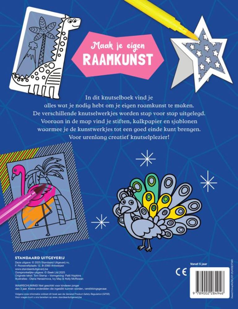 Mi libro de manualidades: haz tu propio arte en ventanas