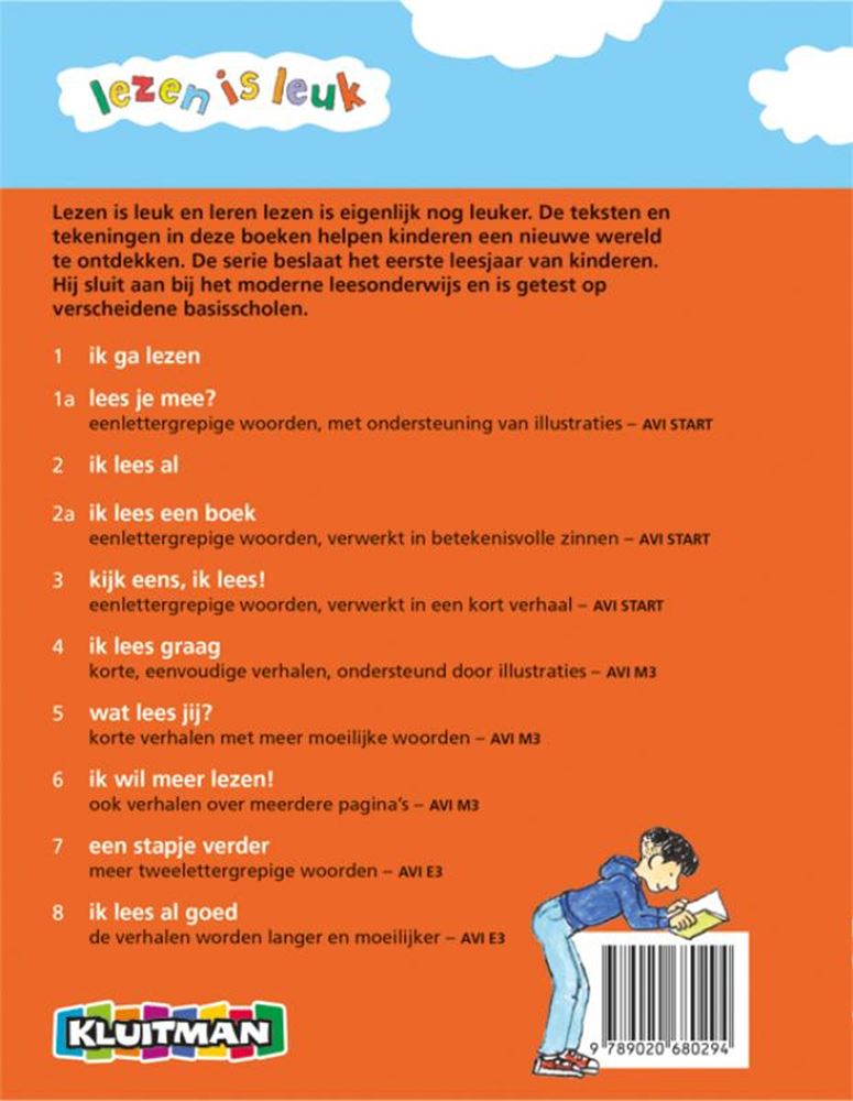 Leer Kluitman Reading es agradable. Leí un libro avi-start