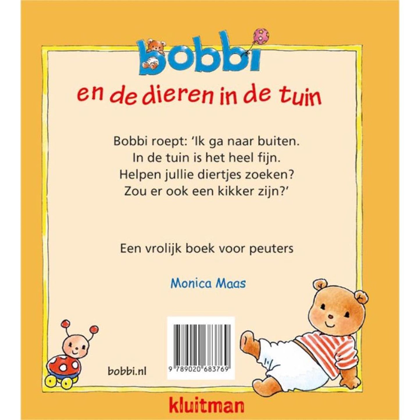 Editore Kluitman Kluitman Bobbi e gli animali del giardino