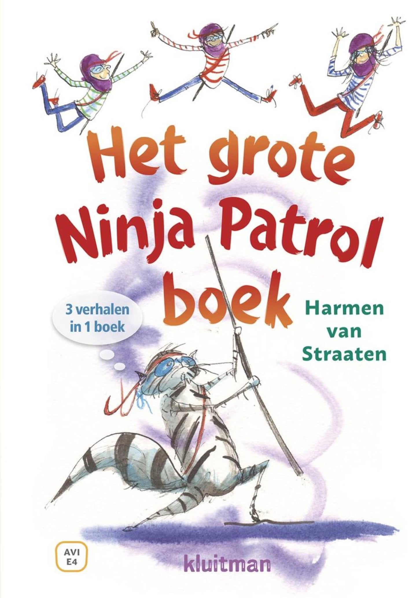 Kluitman disfruta leyendo con: el gran libro de la patrulla ninja
