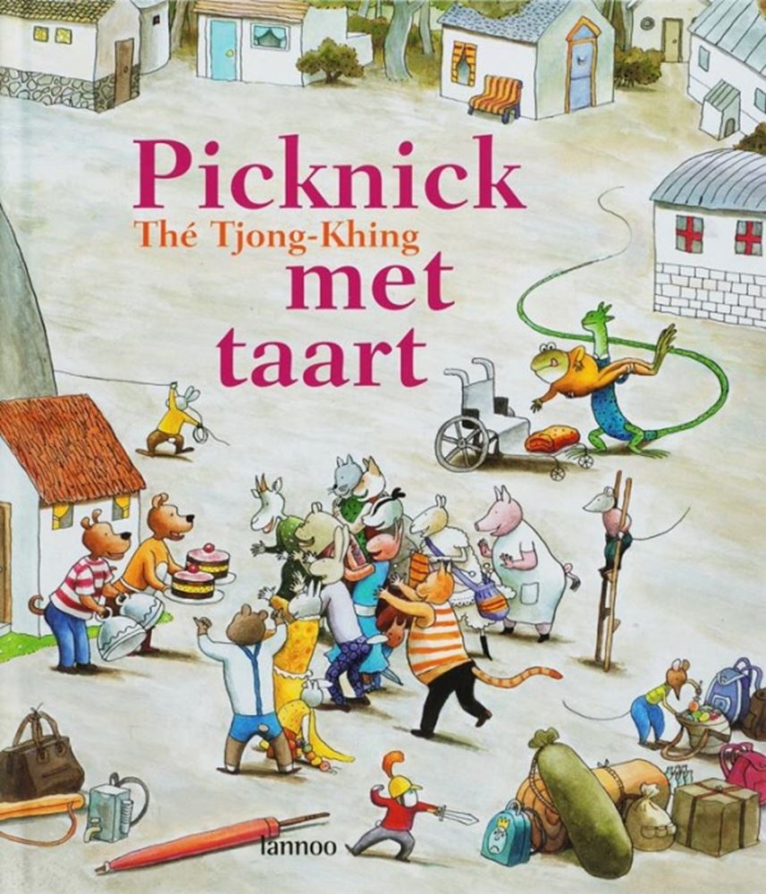 Picnic con pastel. 3+