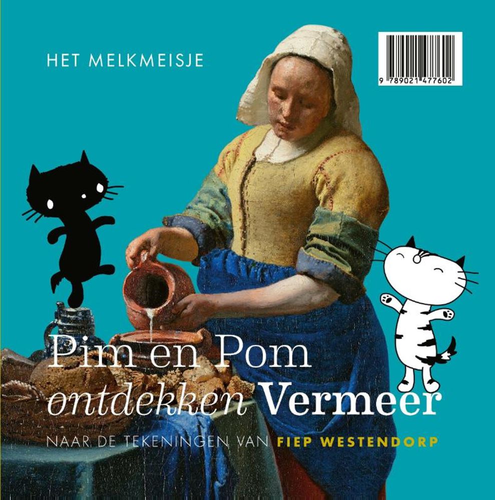 Pim y Pom descubren el libro de inversiones de Vermeer.