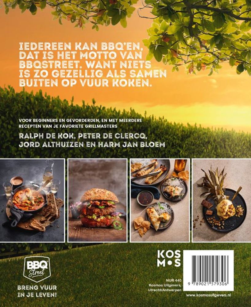 El libro básico de BBQ Street.