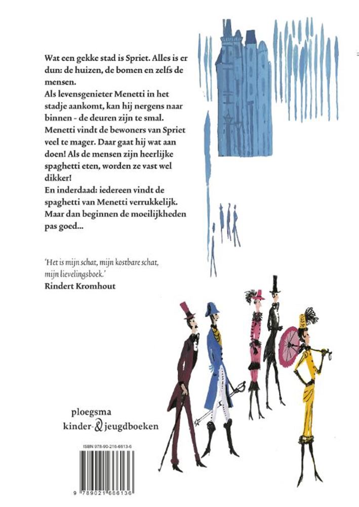 Espaguetis de menetti. 6+