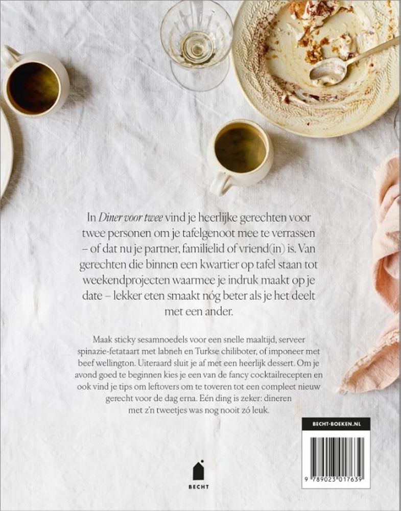 Kookboek: diner voor twee. -