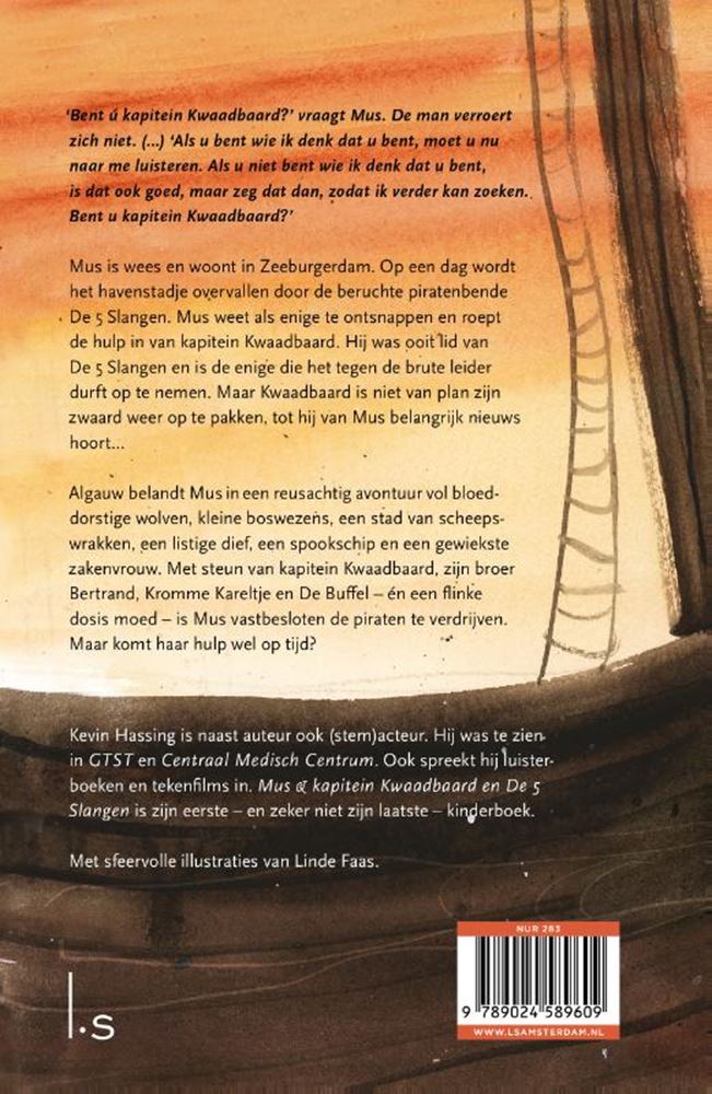 Mus en kapitein kwaadbaard en de 5 slang