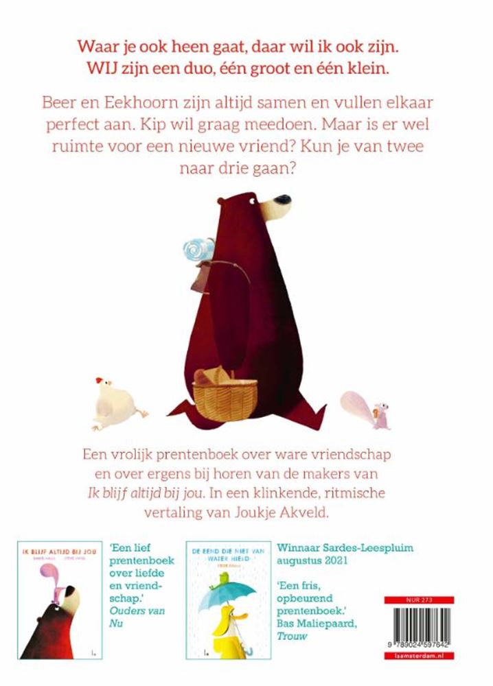 Ik blijf ook altijd bij jou. 3+