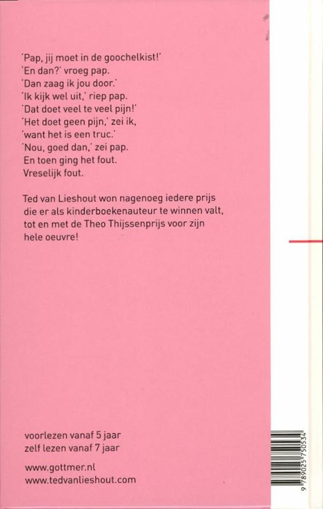 Ik ben een goochelaar. 7+
