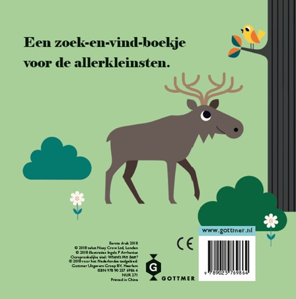 Beer, waar ben je (karton). 2+