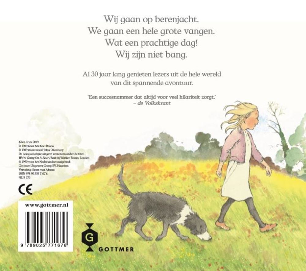 Wij gaan op berenjacht (karton). 3+