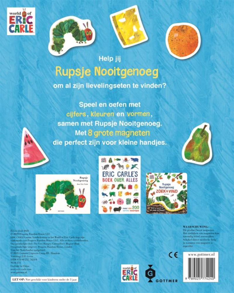 Caterpillar, gruppo editoriale Gottmer, libro magnetico mai abbastanza