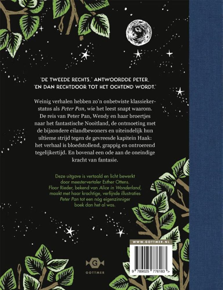 Verhalenboek: peter pan. 8+