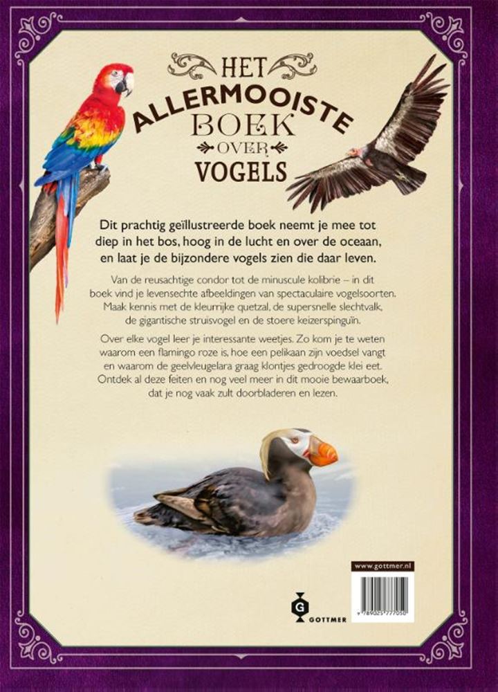 Het allermooiste boek over vogels. 8+