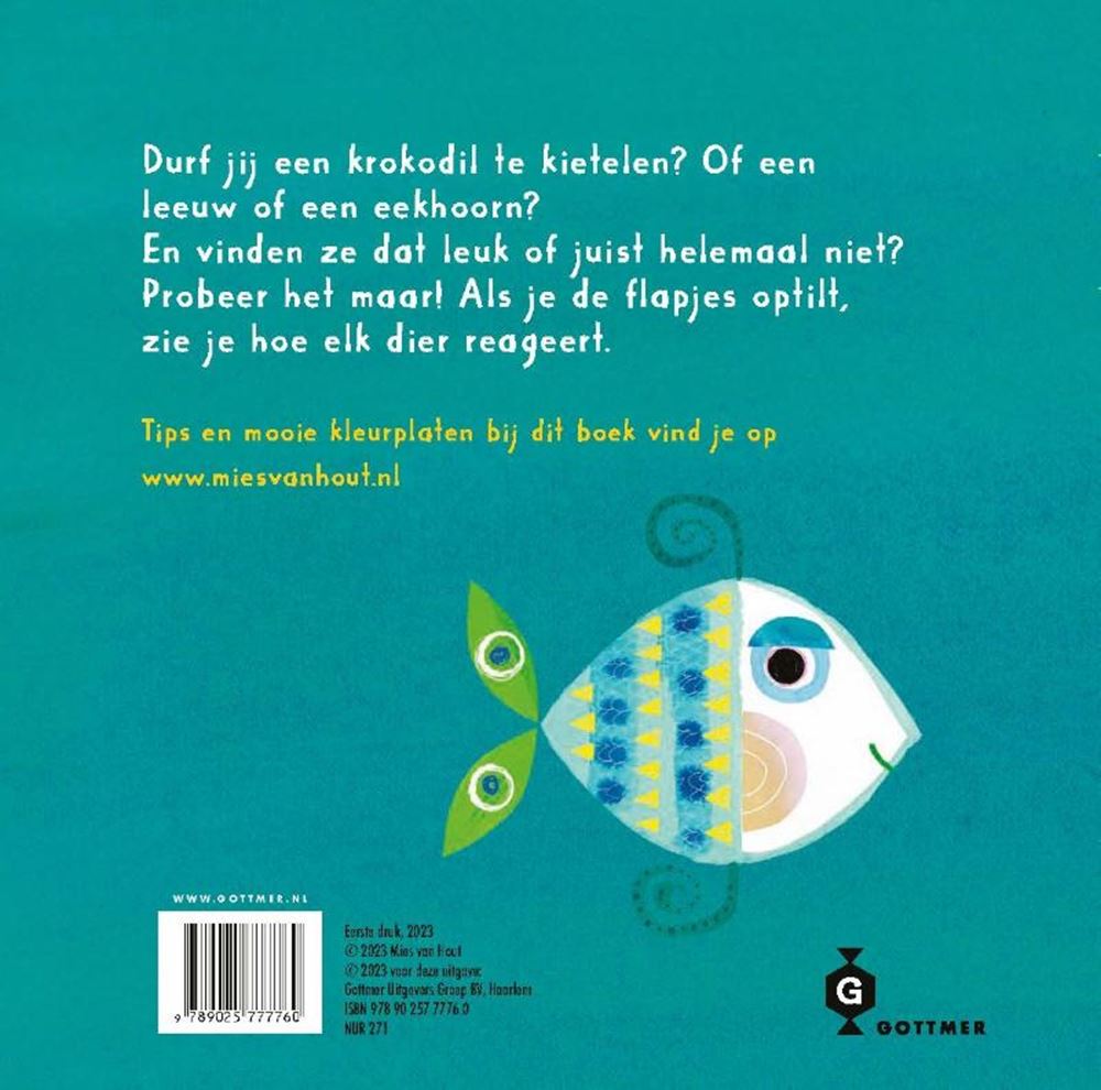 Ga je mij kietelen? (karton). 2+ prenten