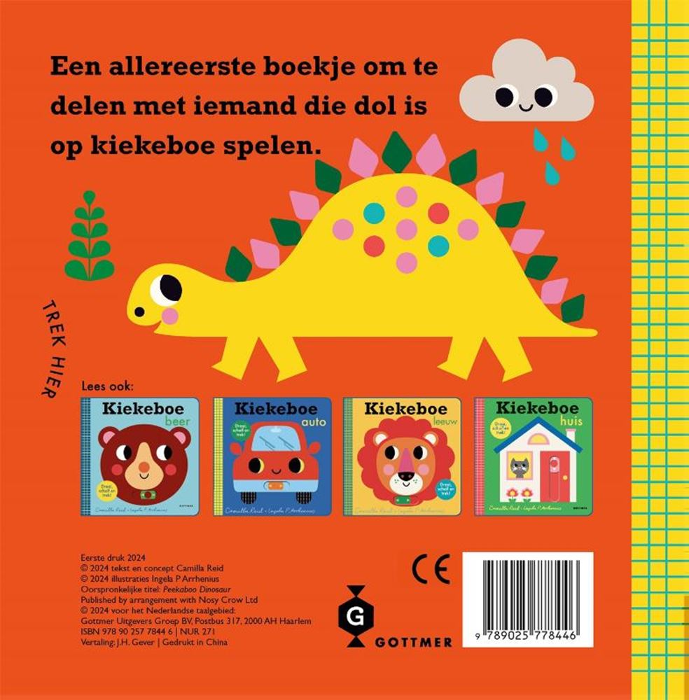 Gruppo editoriale Gottmer Peekaboo Dinosaur