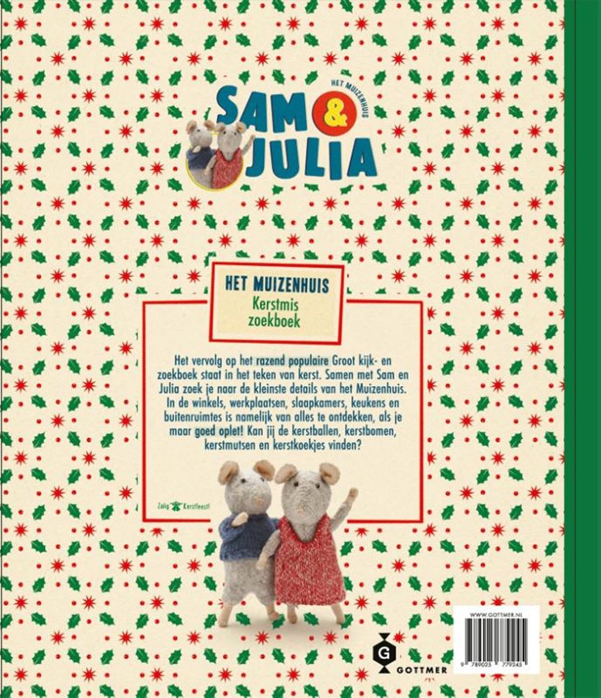 Het muizenhuis : kerstmis zoekboek 4+