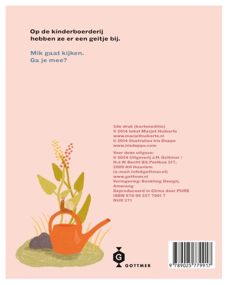 Kartonboek: we hebben er een geitje bij!