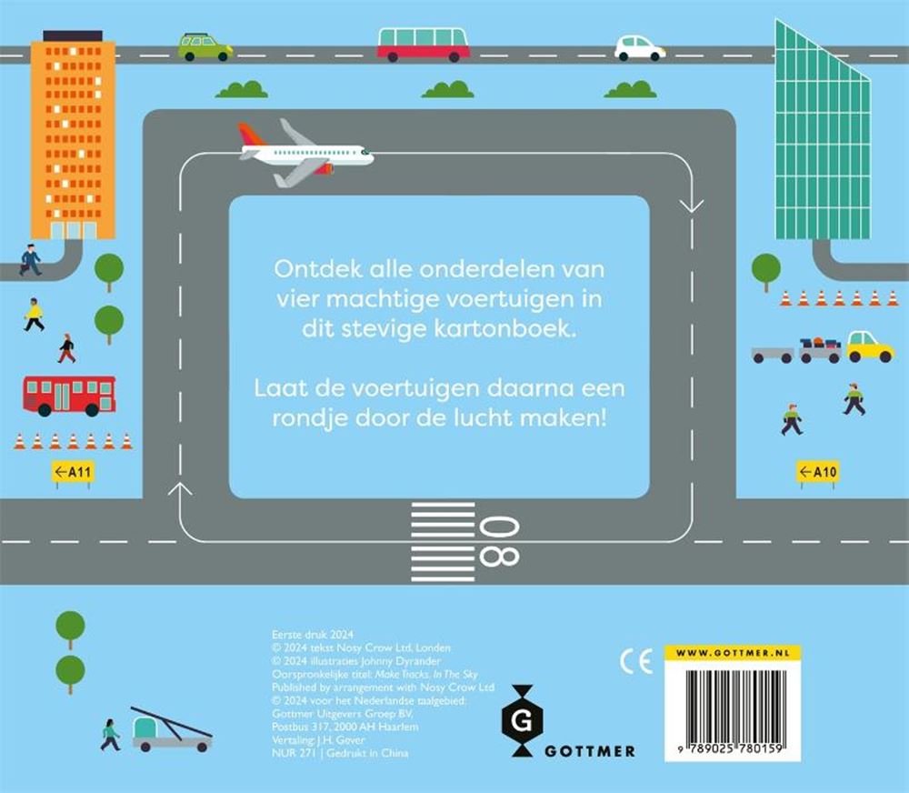 Un recorrido en avión. libro de mesa