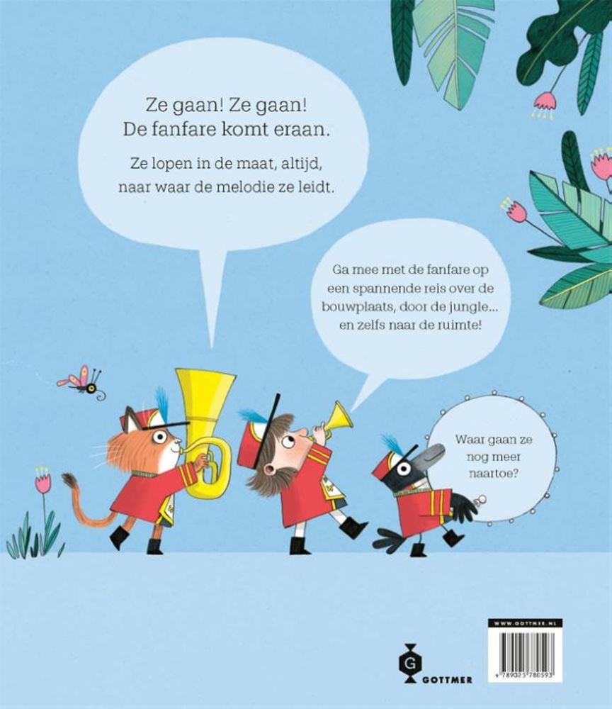 Prentenboek: daar komt de fanfare 3+