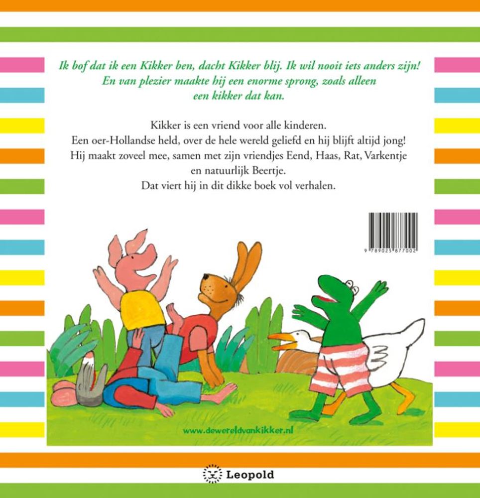 Wpg uitgevers mijn mooiste voorleesboek van kikker. 3+