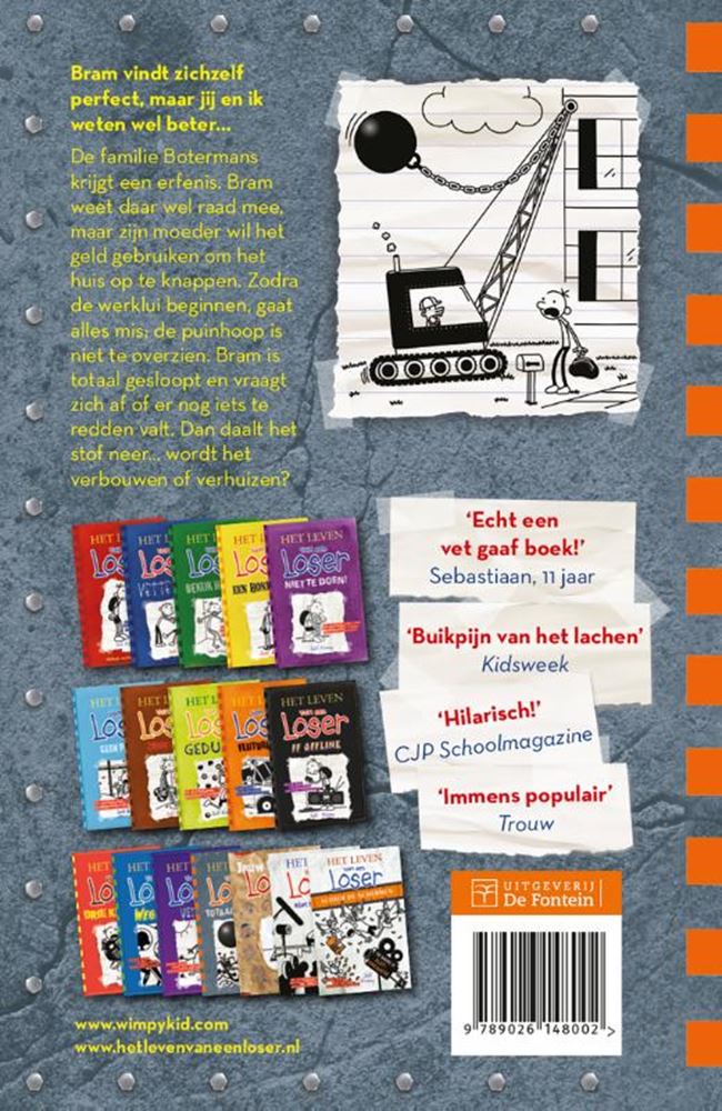 Vita di un perdente 14 totalmente demolito - libro per bambini