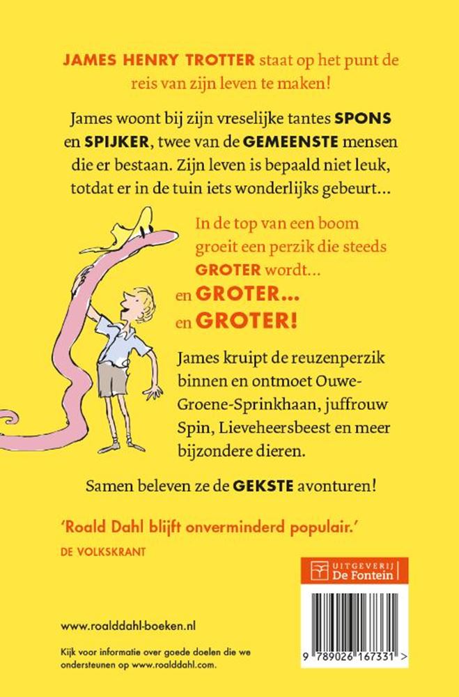 Nieuwe uitvoering: de reuzenperzik. 7+