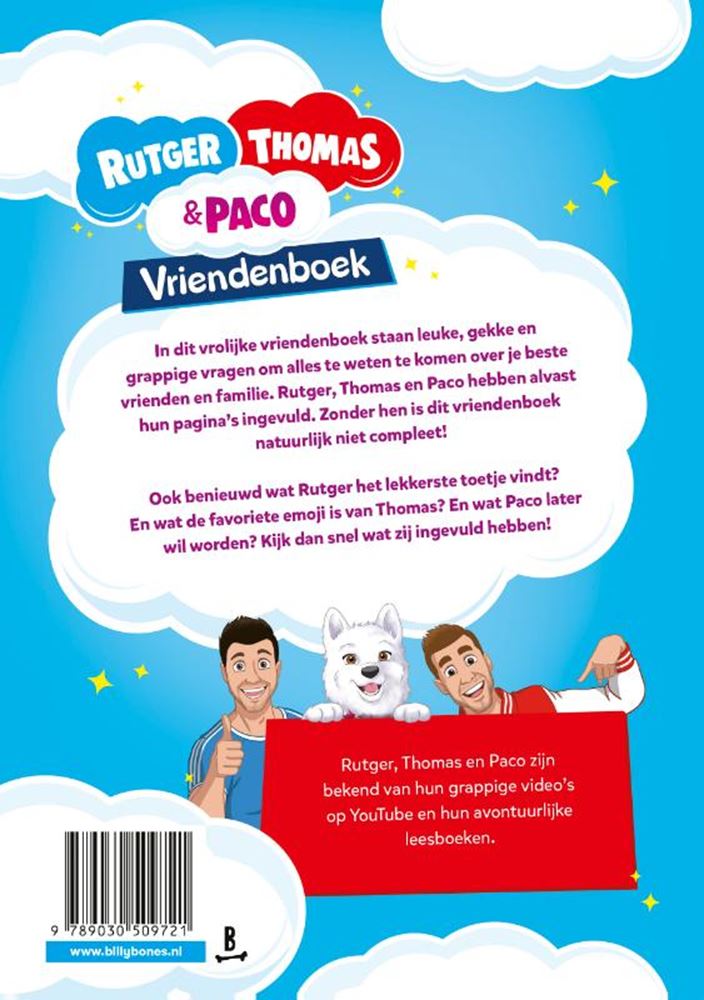 El libro de amigos Rutger, Thomas Paco