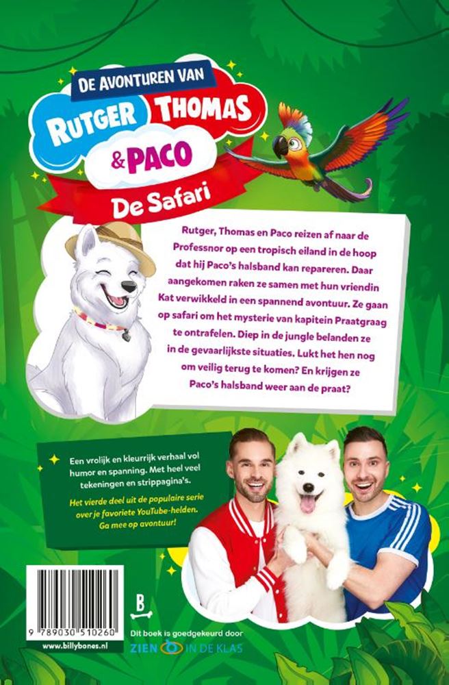 Book Rutger Thomas e Paco de Safari