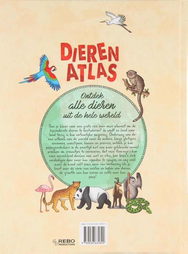 Rebo editori Dieren Atlas