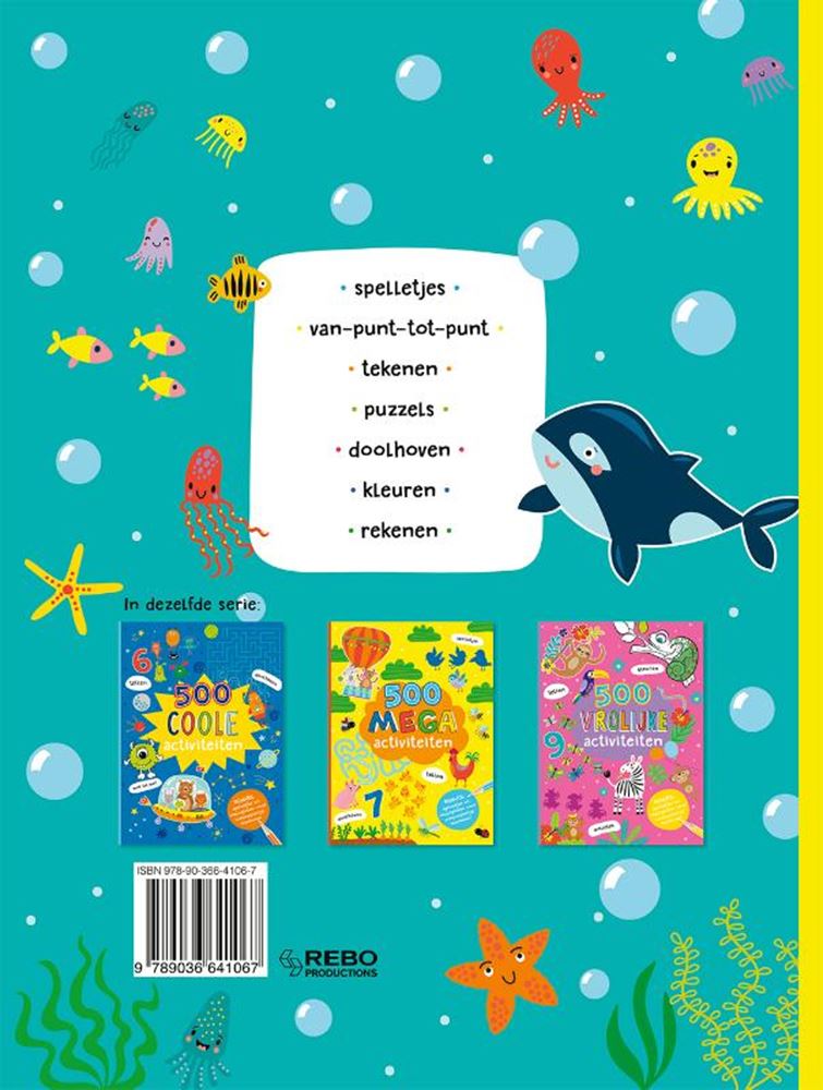 Rebo Editors 500 Super Activity Book