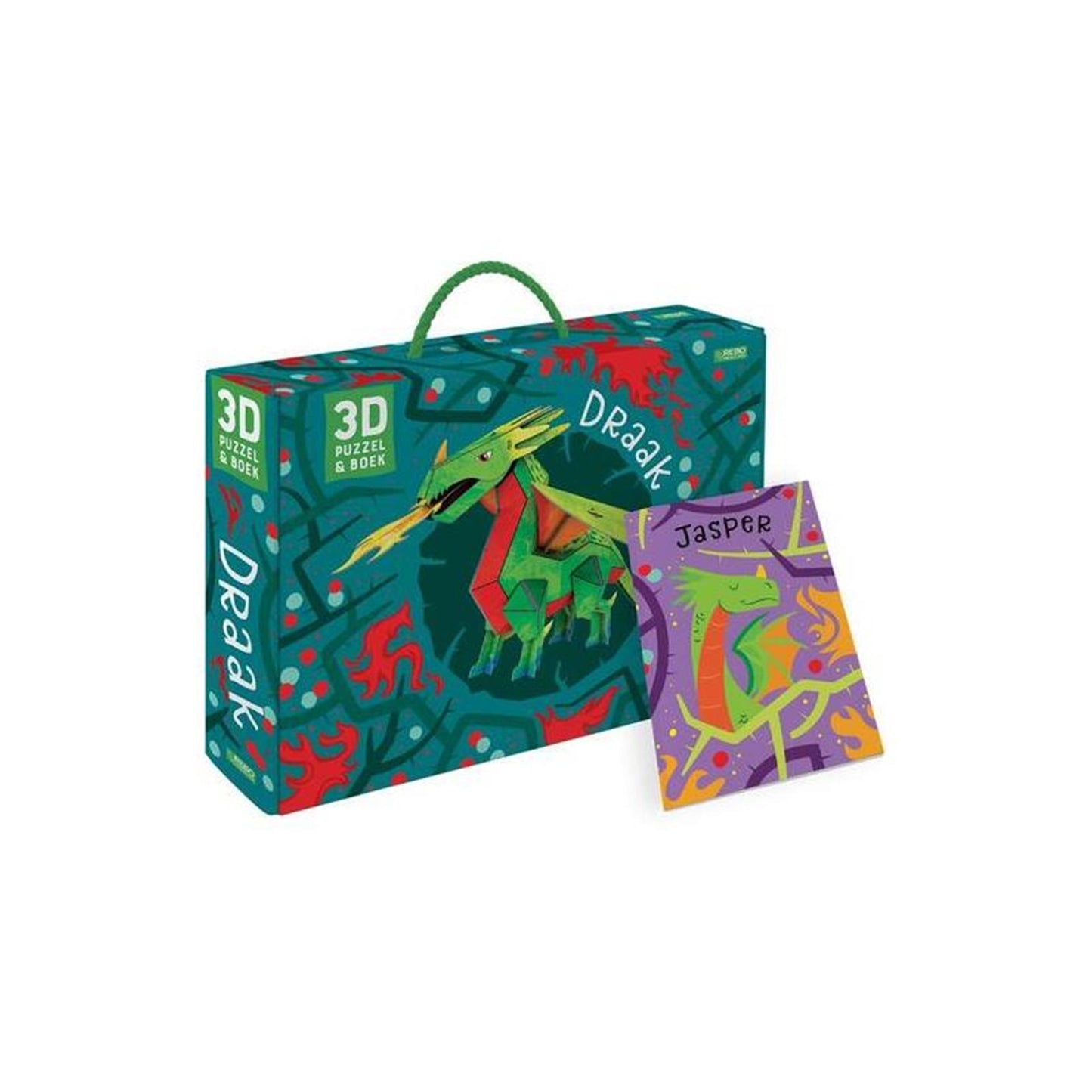 REBA LIBRO EDITORI + Drago del modello 3D