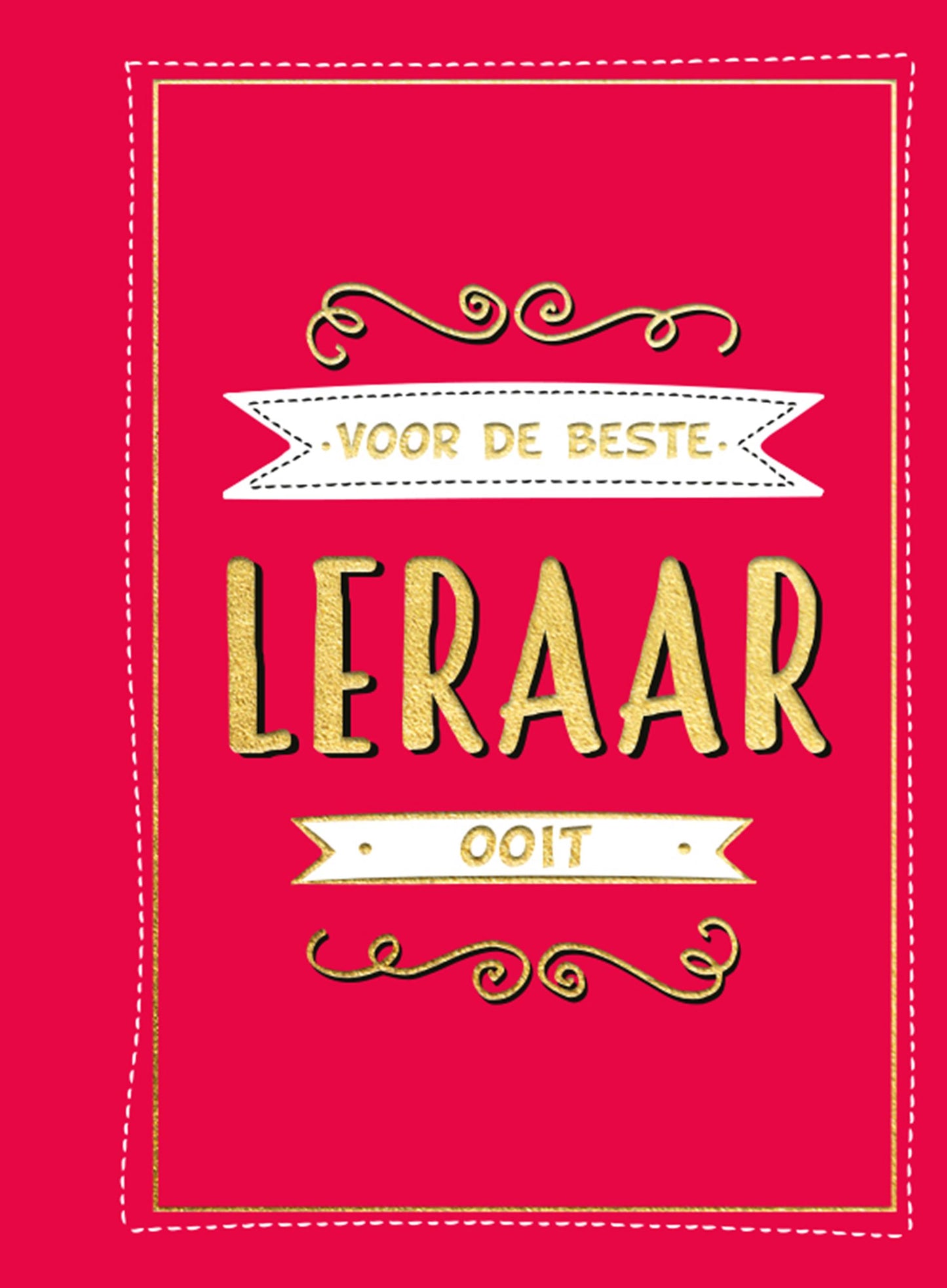 Rebo per il miglior insegnante di sempre: libro regalo