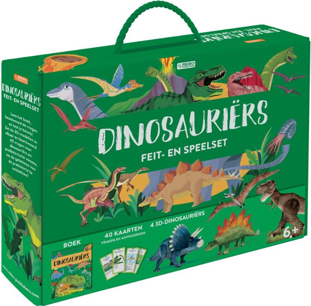 Rebo Publishers Dinosauriers Datos de juego