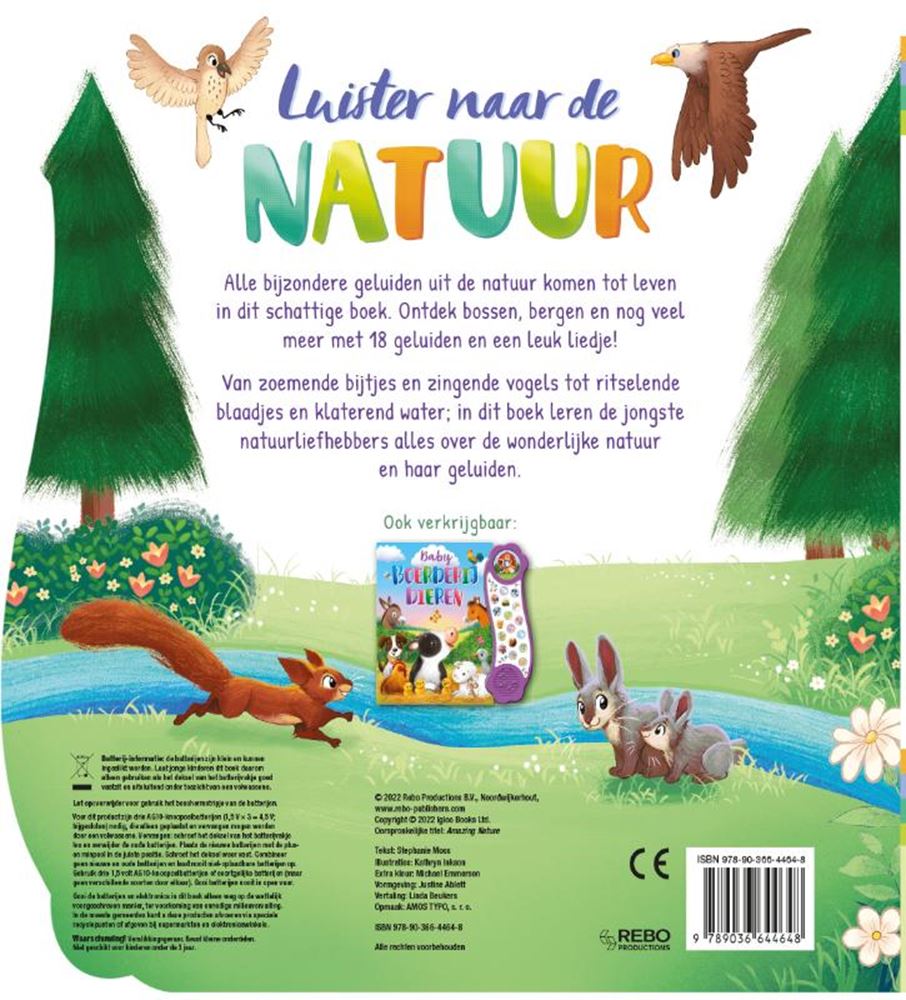 Rebola sound book degli editori ascolta la natura