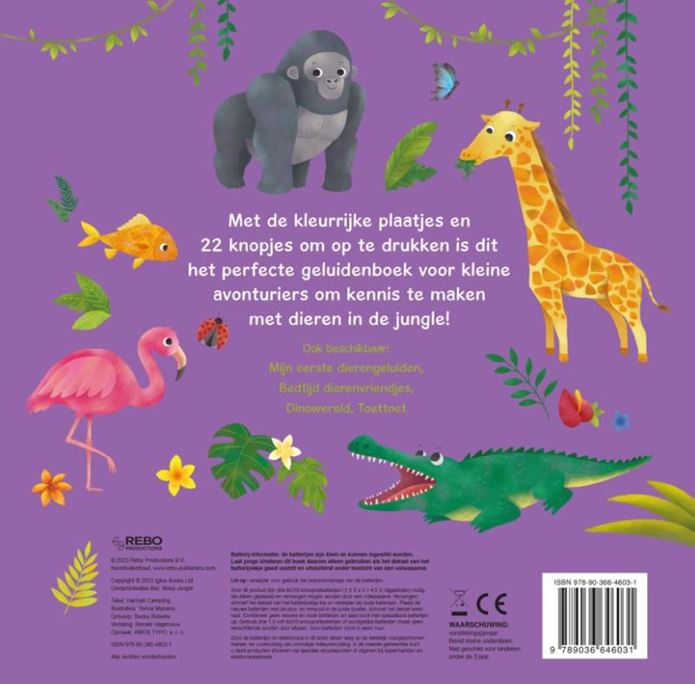 Rebo Publishers Sound Book Junlegeluiden