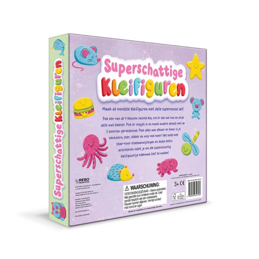 Superschattige kleifiguren 3+