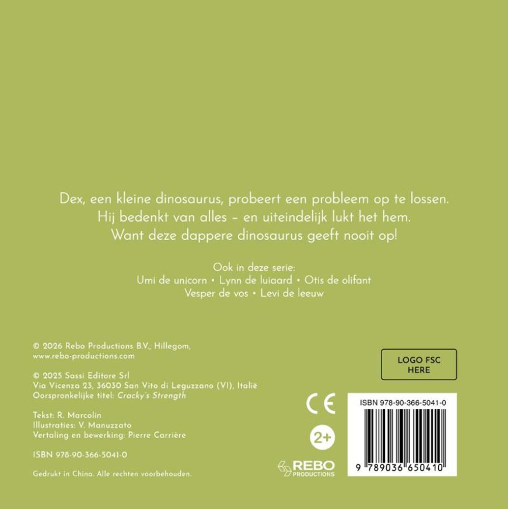Dex de dino - lifestyle-collectie 0+