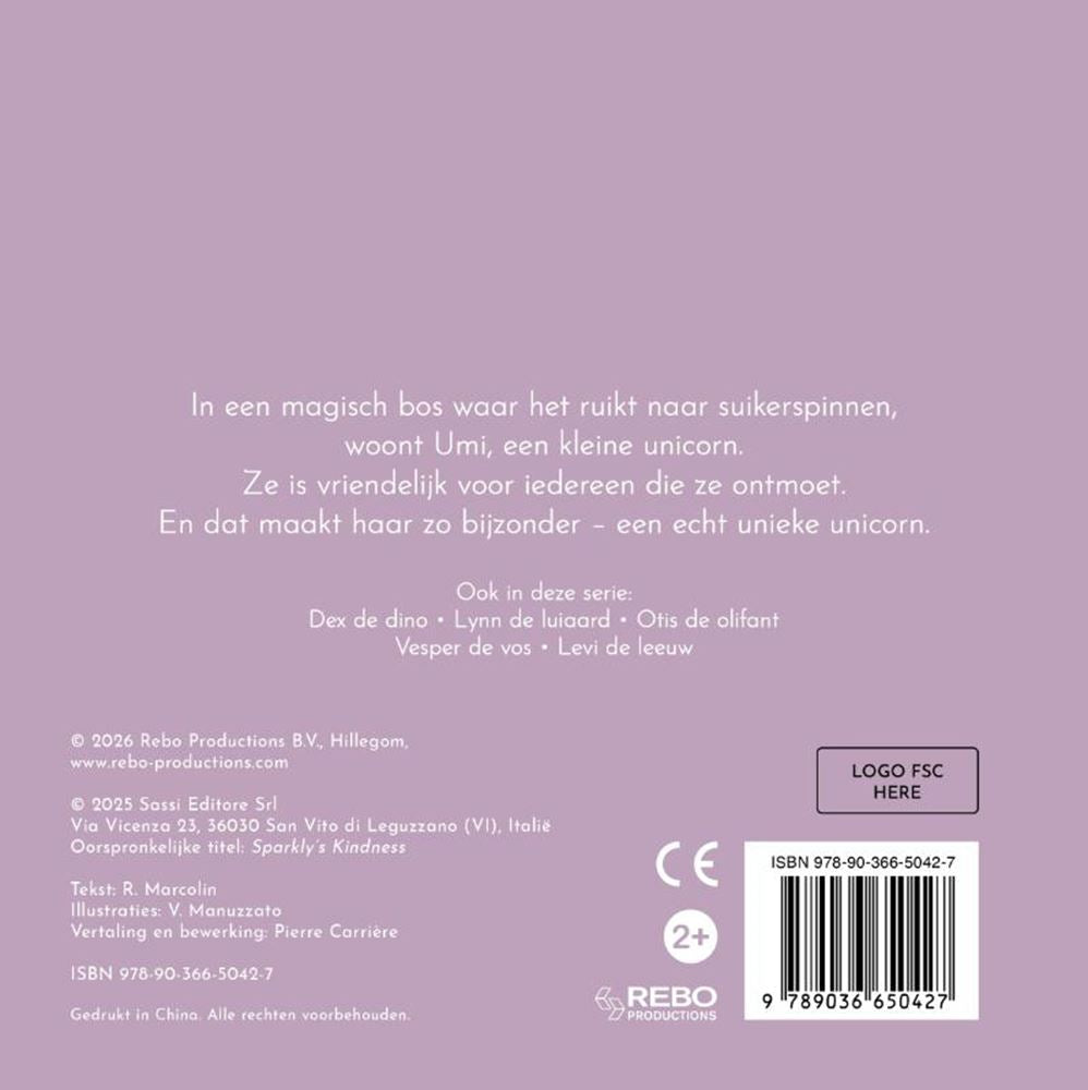 Umi de unicorn - lifestyle-collectie 0+
