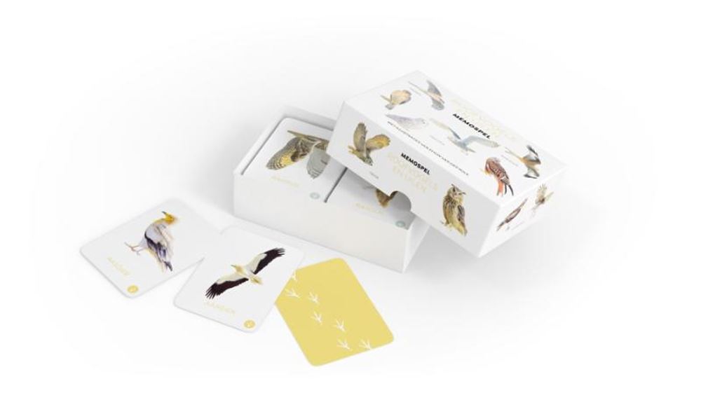 Roofvogels en uilen memospel 6+