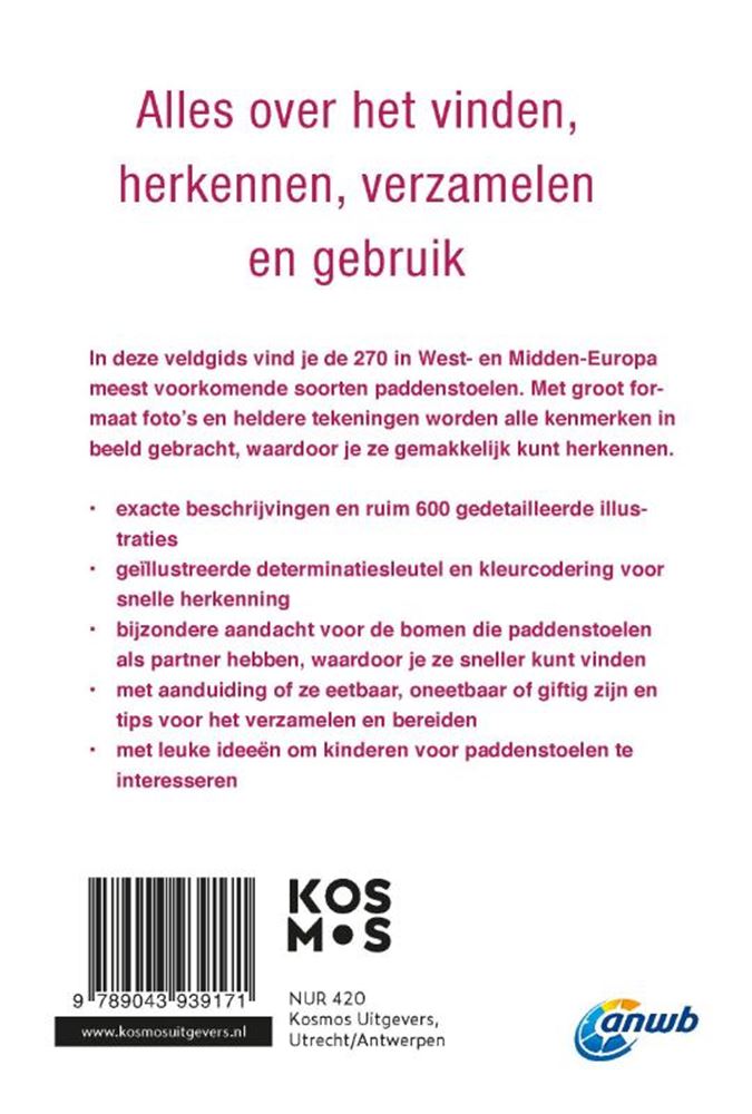 Anwb paddenstoelengids volwassene
