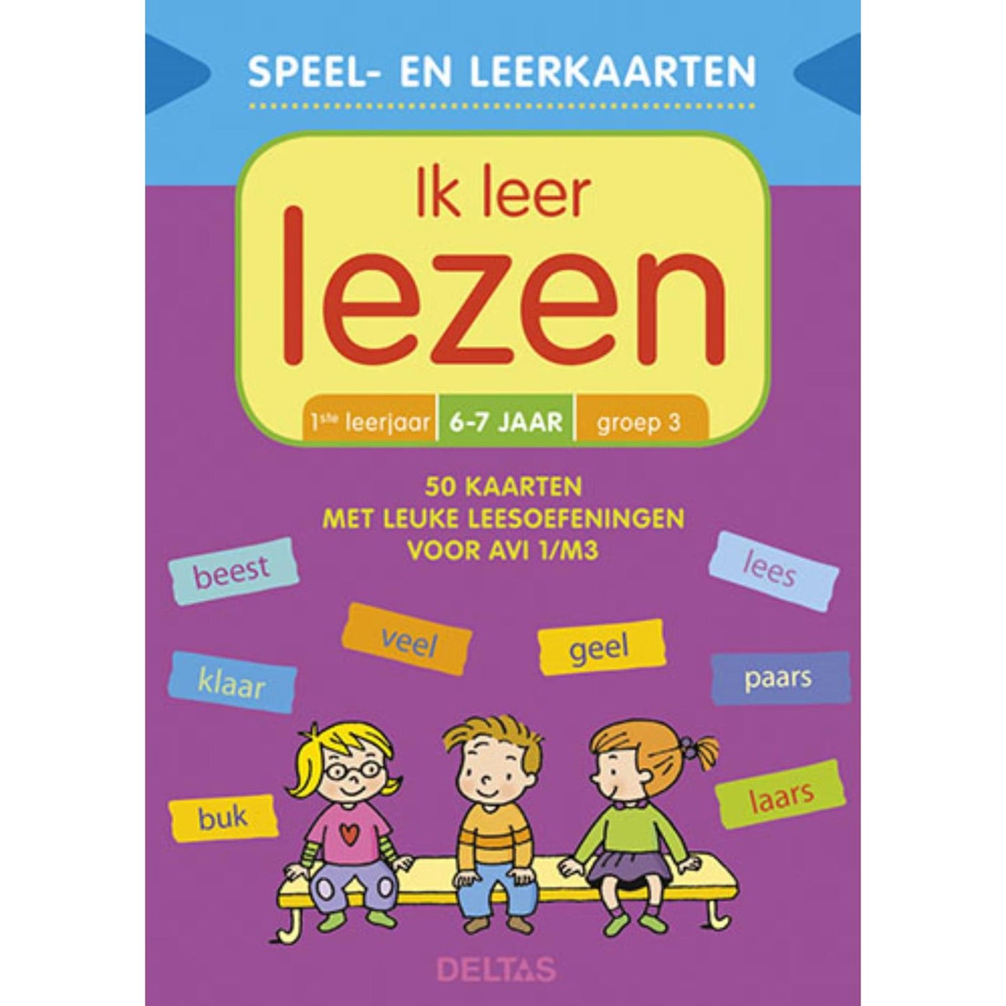 Deltas speel- en leerkaarten - ik leer lezen, groep 3