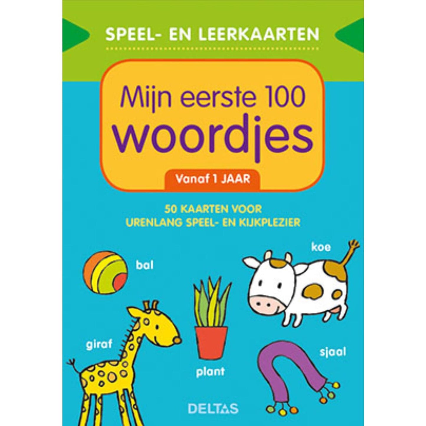 Delta Speeley Learning Cards le mie prime 100 parole