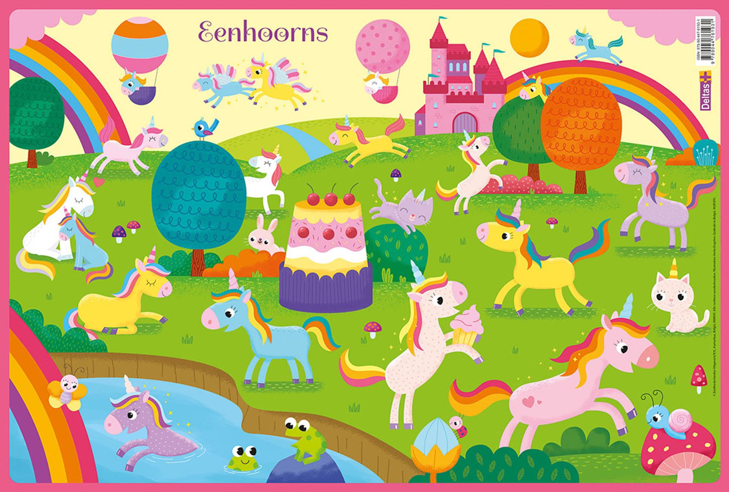 Colchonetas educativas Deltas preescolar - unicornios
