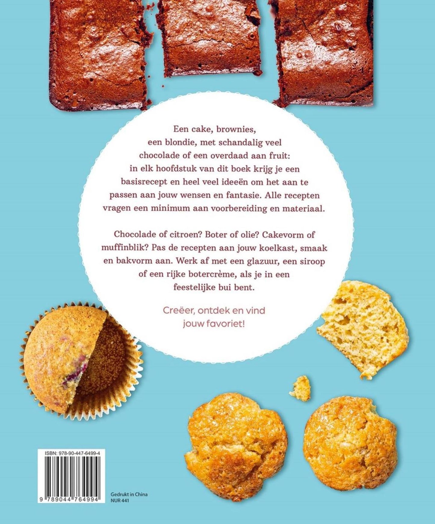 Deltas pasteles caseros, muffins, brownies
