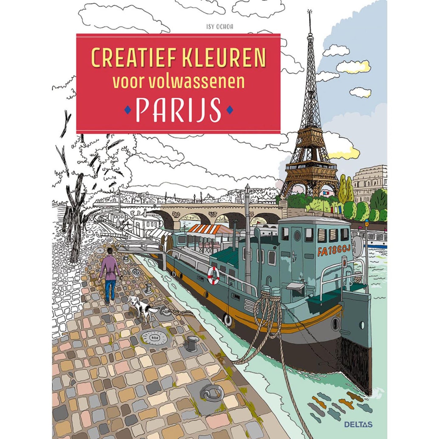 Coloración creativa deltas para adultos paris.