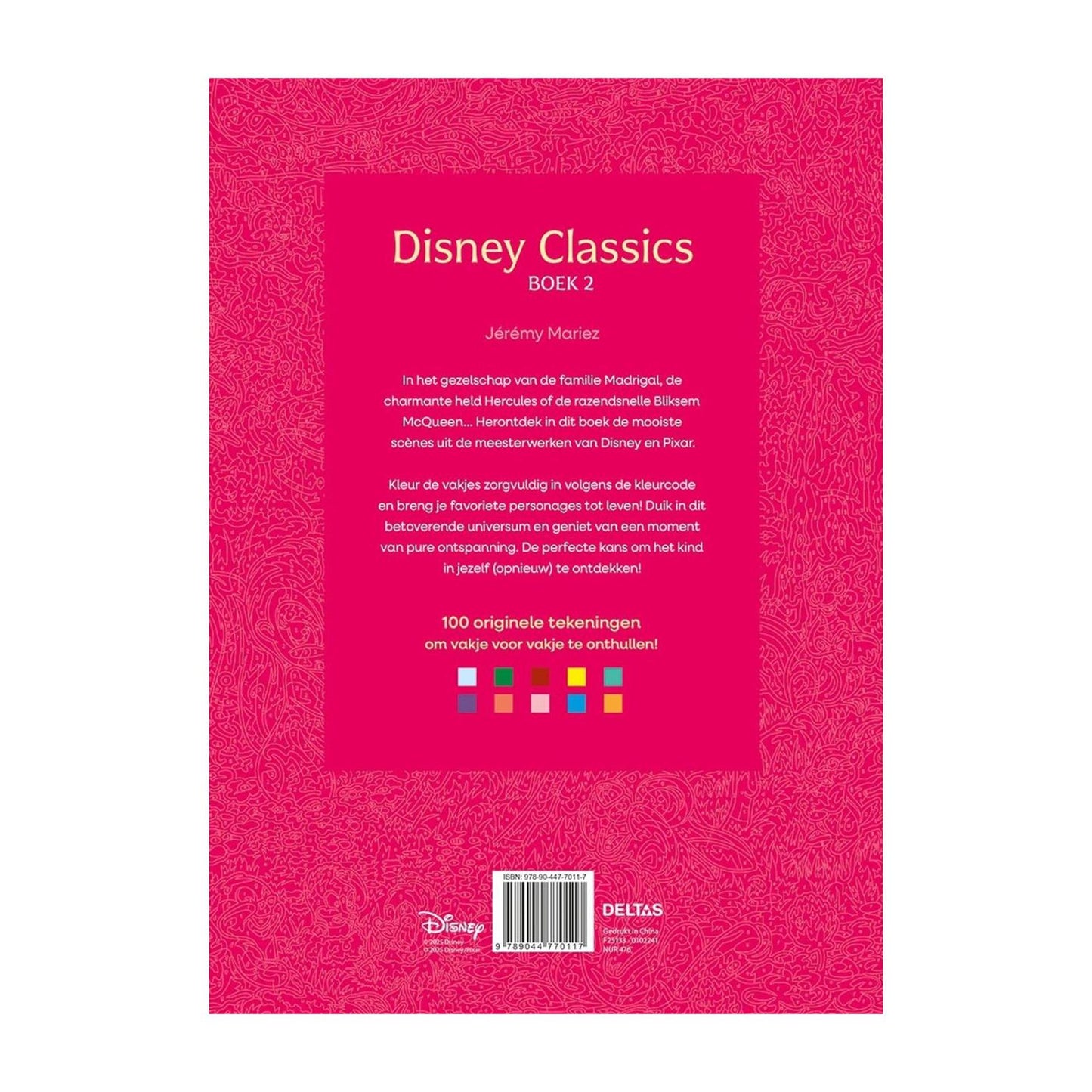 Deltas Disney - colore per numero per adulti